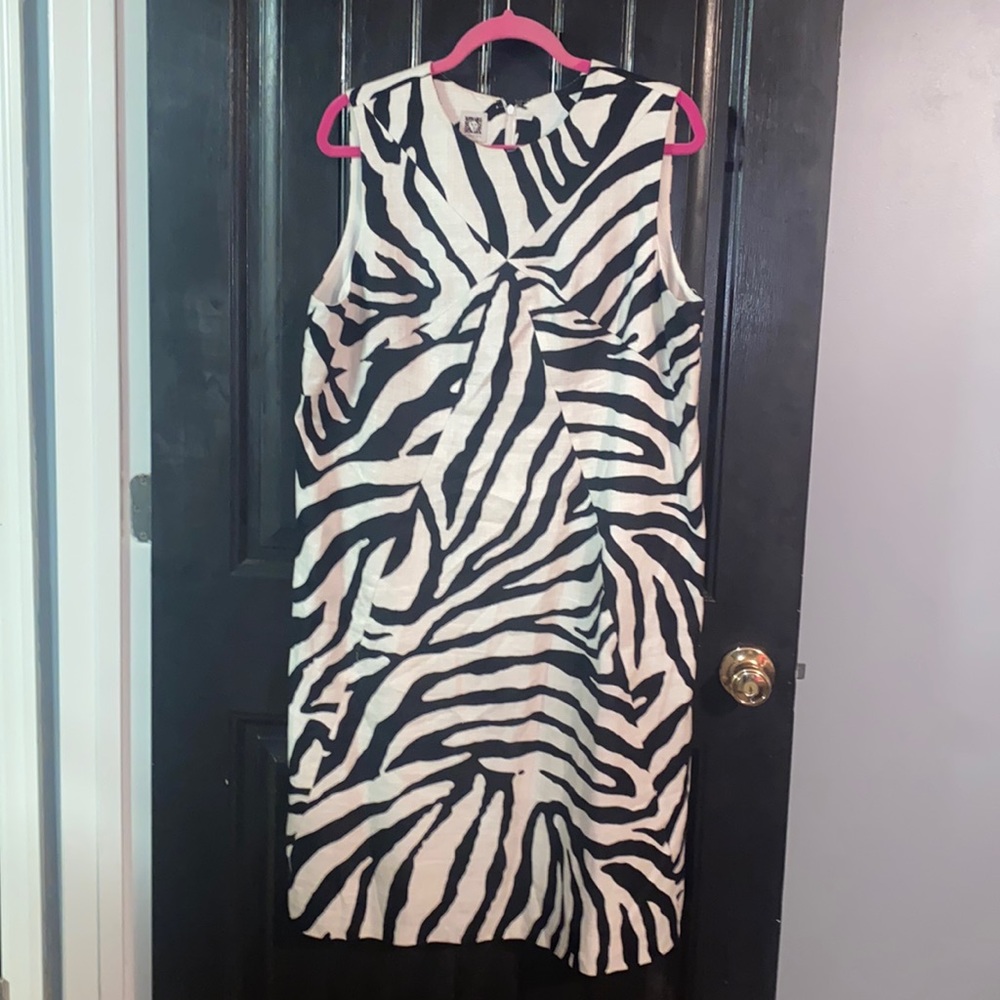 Anne Klein Zebra dress